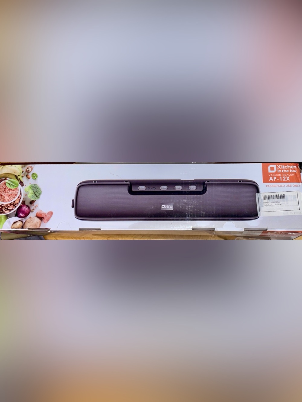 AP-12X Vacuum Sealer — Black